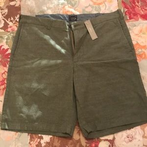 NWT J.Crew Linen Men’s Shorts 34 - 9 inch inseam
